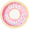 One is Sweet Donut Paper Plates for 1st Birthday Party (7 In, 48 Pack)