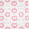 Donut Party Napkins for 1st Birthday, One is Sweet (Pink, 6.5 In, 100 Pack)