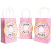 Donut Birthday Party Favor Bags (5.25 x 9 x 3.15 Inches, 24 Pack)