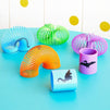 Blue Panda Dinosaur Spring Toys, Kids Birthday Party Favors (1.75 x 2 in, 24 Pack)