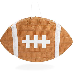 Football Pinata for Sports Birthday Party (16.5 x 10 x 3 In)