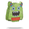 Green Monster Pinata for Birthday Party, Halloween (12.5 x 12.5 x 3 In)