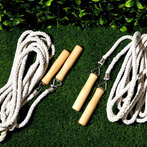 Double Dutch Jump Ropes for Exercise, Fitness, and Games (16 Feet, 2 Pack)