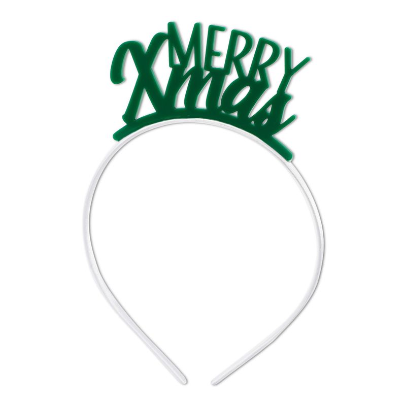 Holiday Headbands for Christmas, Party Favor Set (8 Pack)