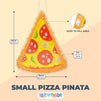 Small Pizza Piñata for Kids Birthday Party (16.5 x 13.5 x 3 Inches)