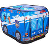 Pop Up Play Tent for Kids, Police Car Playhouse (43 x 28 x 28 Inches)