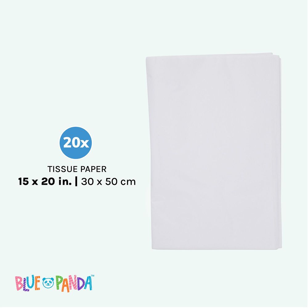 Aqua Teal Tissue Paper, 15x20, 100 ct 