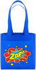 Comic Hero Birthday Party Favor Bags, Small Blue Totes (24 Pack)