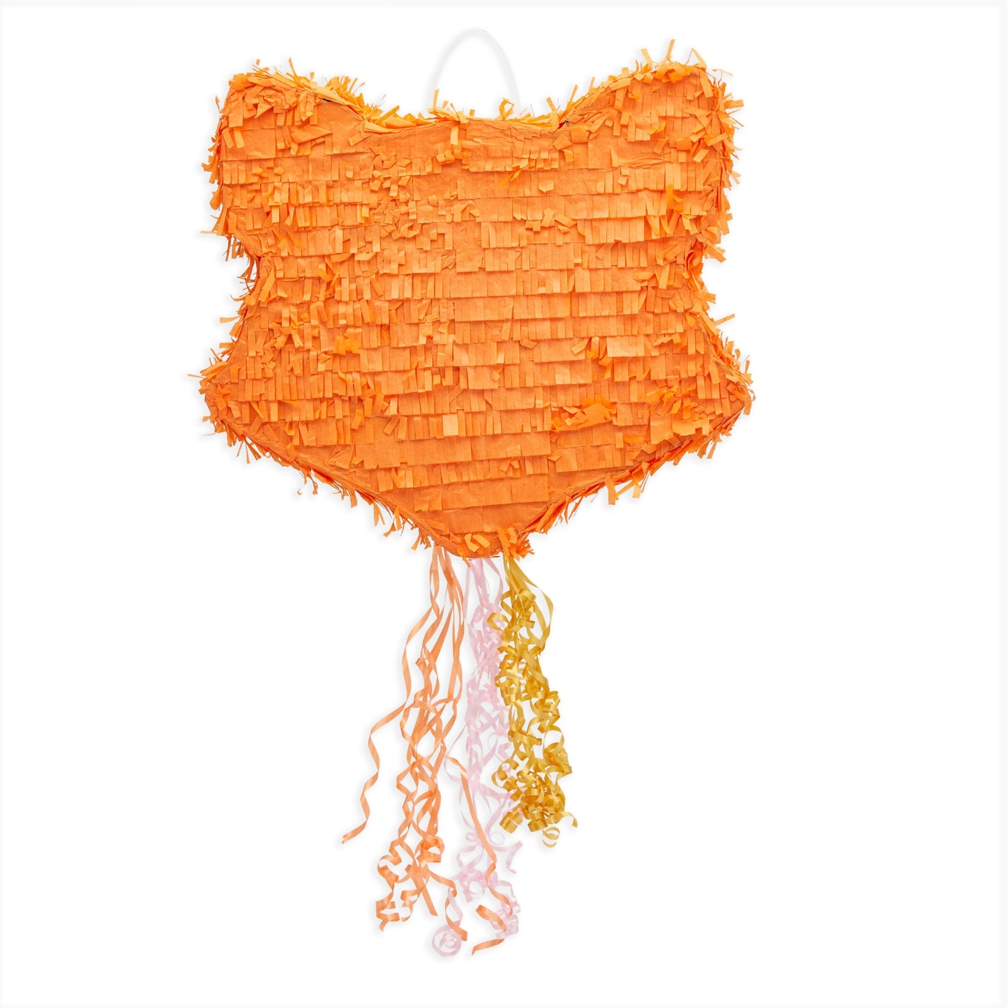 Pull String Fox Pinata for Woodland Baby Shower Decorations, Birthday Party (Small, 16 x 13 x 3 In)