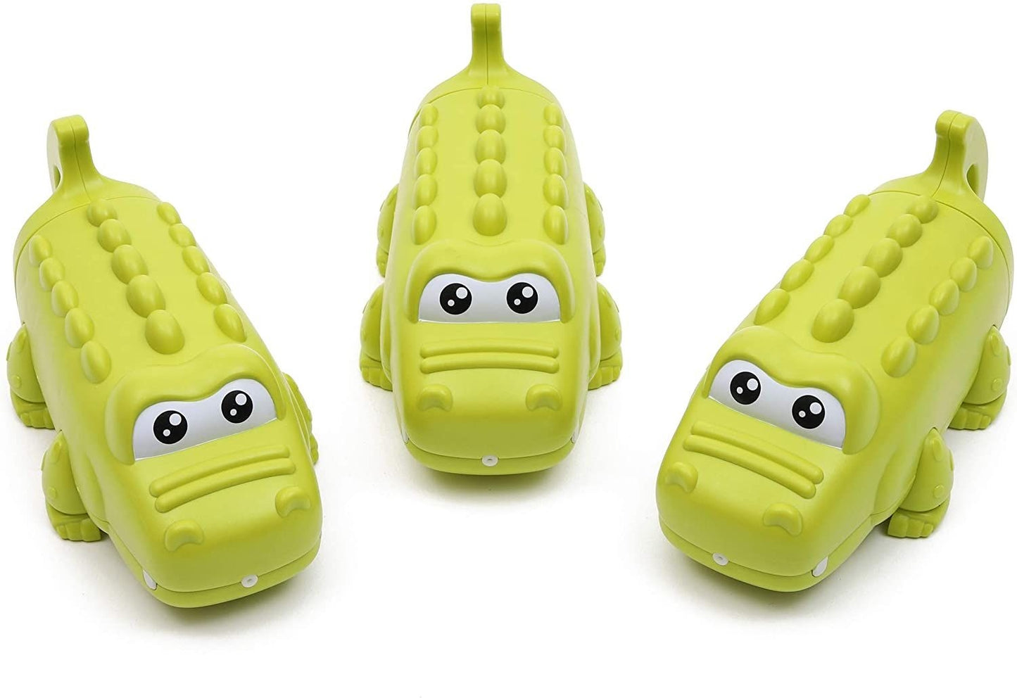 3 Pack Mini Alligator Water Squirt Guns for Kids, Crocodile Swimming Pool Toys, Outdoor Games, Summer Party Favors