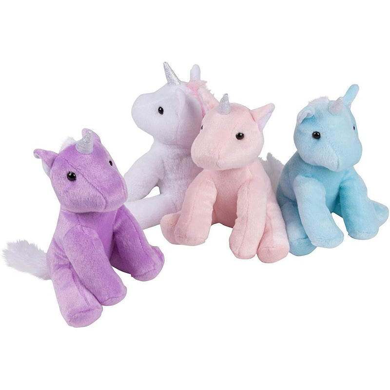 Unicorn Felted Animal, Blue Unicorn, Plush Unicorn Toys, Felt Animals,  Stuffed Animal, Unicorn Gifts, Non Itchy Toys, Gift for Girls 