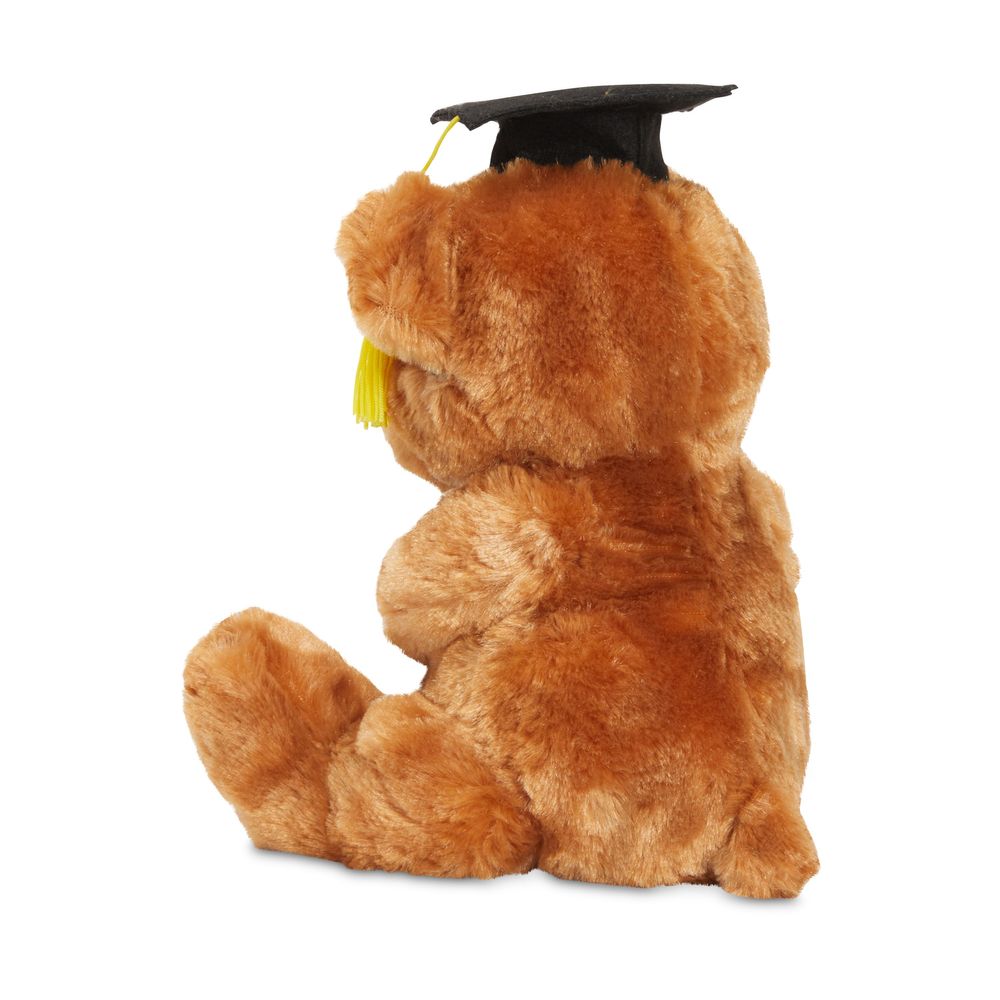 Graduation Gift Stuffed Animal, Louie The Teddy Bear Plush with Diploma