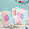 Party Favor Bags for Gender Reveal, Baby Shower (Pink, Blue, 36 Pack)
