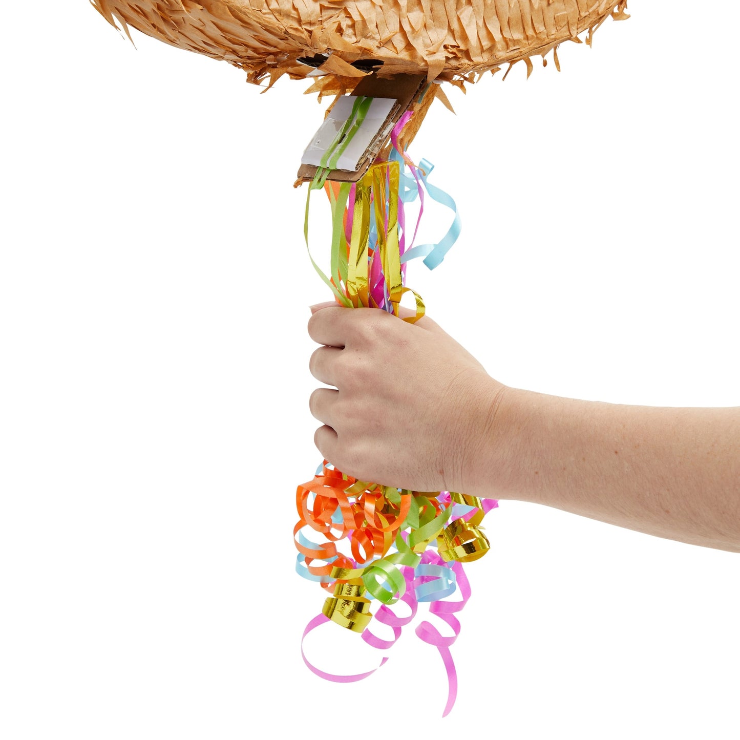 Sloth Pull String Pinata for Kids Birthday Party Supplies (16.5 x 13 x 3 In)