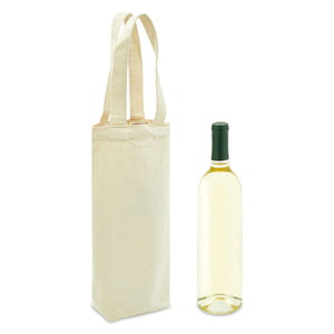 Canvas Wine Bags with Handle (6 Pack)
